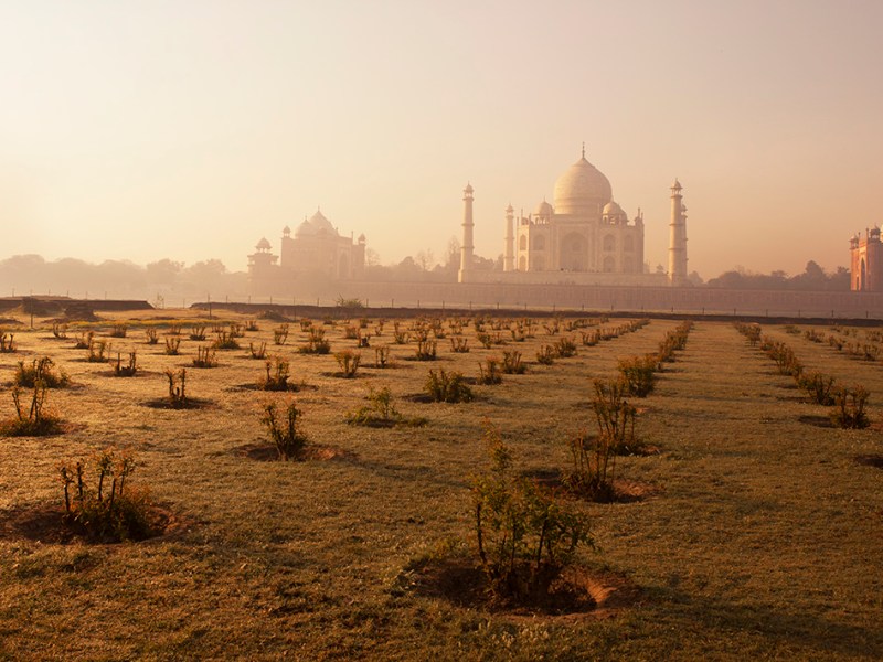 Dawning at Agra’s Mehtab&nbsp;Baag